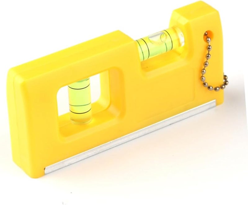 Healifty Portable Magnetic Bubble Level Tool Compact Horizontal Spirit Level with Construction Easy to Carry Small Ruler for Precise Levelling Accessories and DIY Use - Image 3
